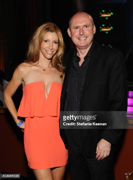 Laura Trask and Paul Woolnough, EVP Penske Media Corporation, at the 2014 Young Hollywood Awards brought to you by Samsung Galaxy at The Wiltern on...
