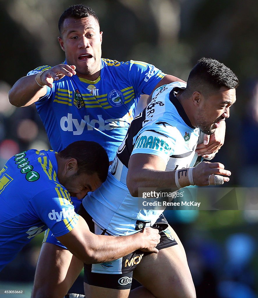 NRL Rd 21 - Sharks v Eels