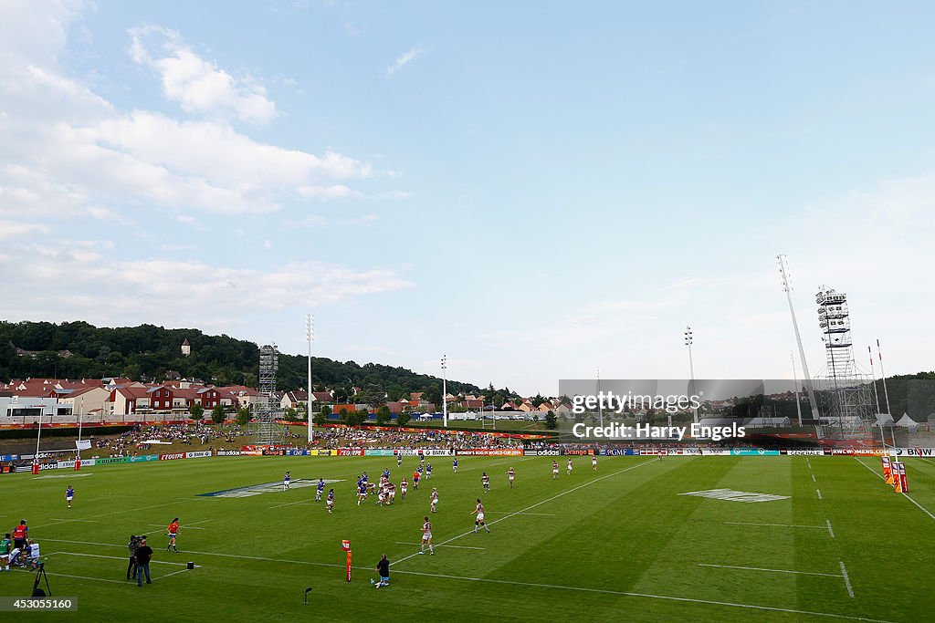 England v Samoa - IRB Women's Rugby World Cup 2014