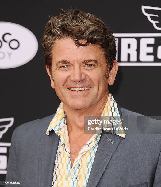 Actor John Michael Higgins attends the premiere of "Planes: Fire & Rescue" at the El Capitan Theatre on July 15, 2014 in Hollywood, California.