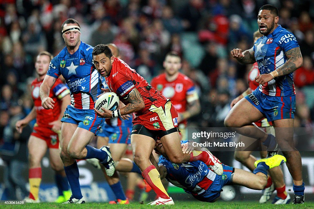 NRL Rd 21 - Roosters v Dragons