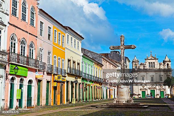 pelourinho district, salvador, brazil - argentina landmark stock pictures, royalty-free photos & images