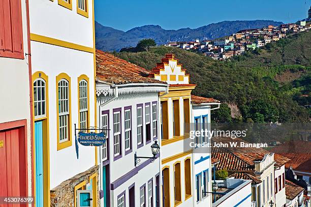 ouro preto, brazil - estado de minas gerais fotografías e imágenes de stock