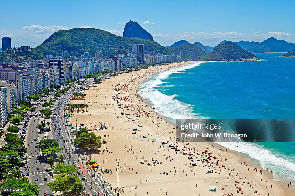 Copacabana beach, Rio De Janeiro