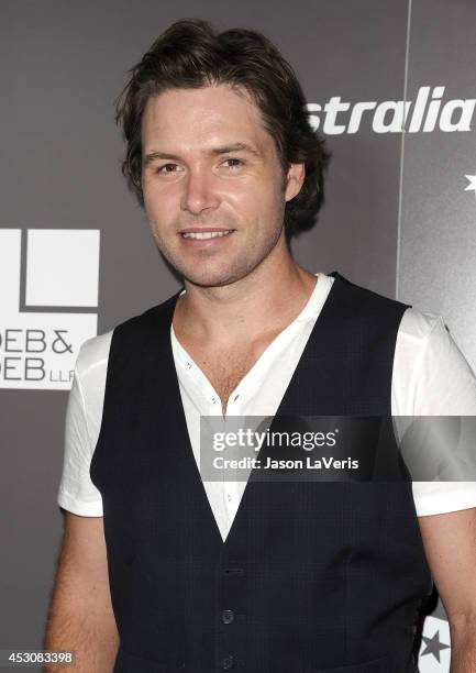 Singer Michael Johns attends the 2011 Australians In Film Breakthrough Awards at Thompson Hotel on June 7, 2011 in Beverly Hills, California.