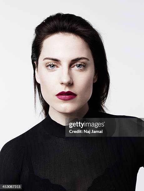 Actress Antje Traue is photographed for Bullett on April 16, 2013 in Los Angeles, California. PUBLISHED IMAGE.