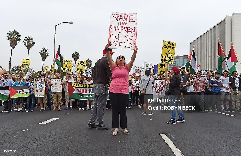US-ISAREL-PALESTINIANS-CONFLICT-PROTEST