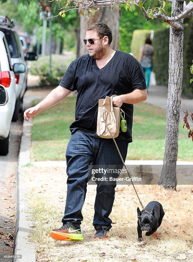 Celebrity Sightings In Los Angeles - August 02, 2014