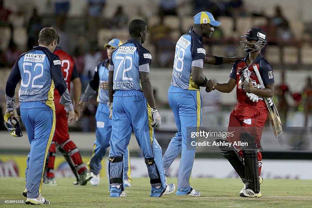 St. Lucia Zouks v The Red Steel - CPL 2014