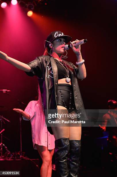 Keyshia Cole performs at the House of Blues Boston on August 2, 2014 in Boston, Massachusetts.