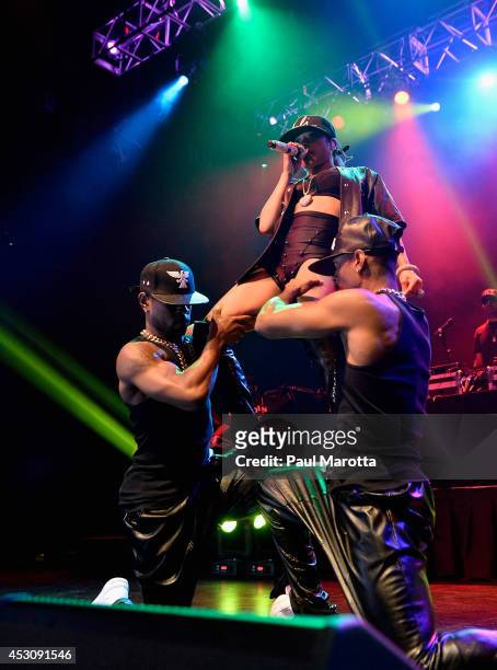 Keyshia Cole performs at the House of Blues Boston on August 2, 2014 in Boston, Massachusetts.