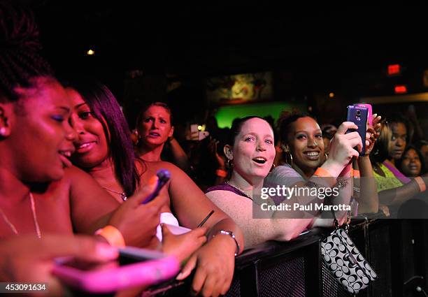 General atmosphere at Keyshia Cole's concert at the House of Blues Boston on August 2, 2014 in Boston, Massachusetts.