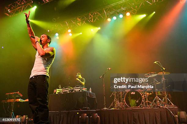 Adrian Marcel performs at House of Blues Boston on August 2, 2014 in Boston, Massachusetts.