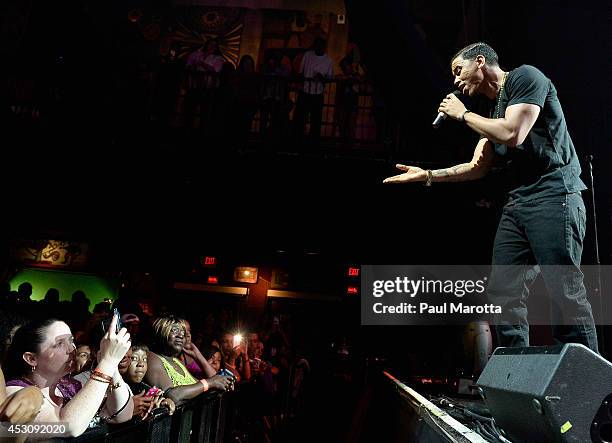 Adrian Marcel performs at House of Blues Boston on August 2, 2014 in Boston, Massachusetts.