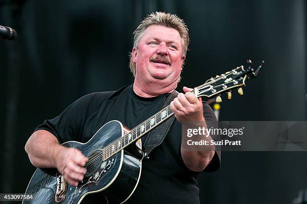 Joe Diffie performs on stage at the Watershed Music Festival 2014 at The Gorge on August 2, 2014 in George, Washington.