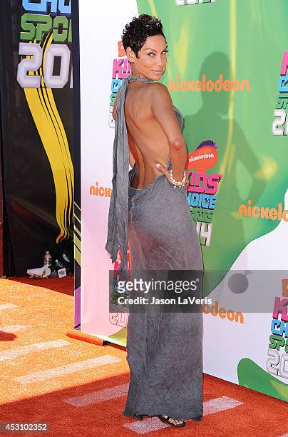 Nicole Mitchell Murphy attends the 2014 Nickelodeon Kids' Choice Sports Awards at Pauley Pavilion on July 17, 2014 in Los Angeles, California.