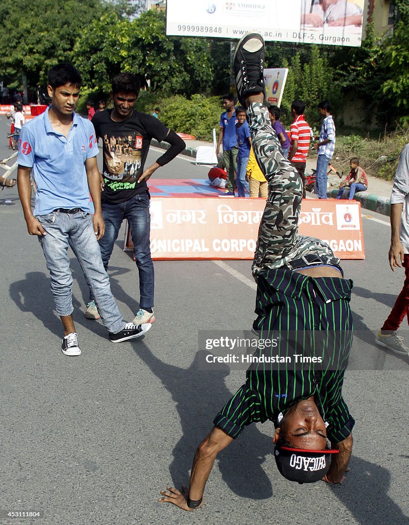 Raahgiri Day Organised By The Gurgaon Administration