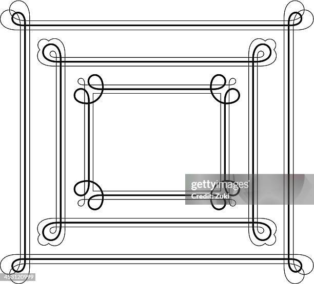 illustrations, cliparts, dessins animés et icônes de frontières décoratives - à fines rayures