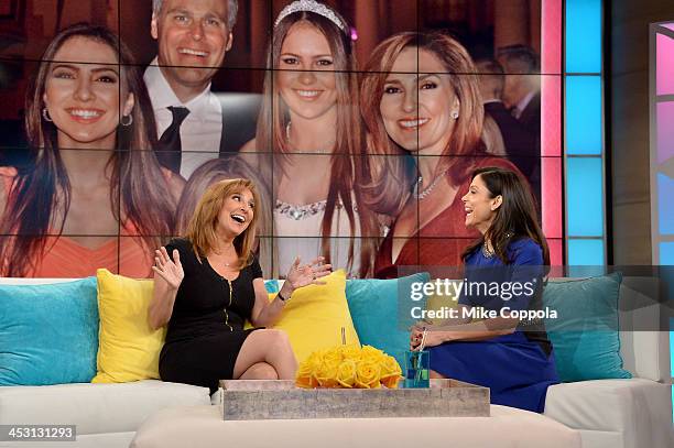 Bethenny Hosts Judge Marilyn Milian, Reza Farahan of "Shahs of Sunset," Chrissy Lampkin, Finesse Mitchell, and Stassi Schroeder at the CBS Broadcast...