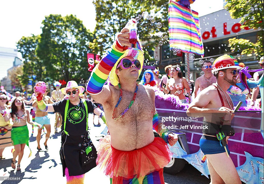 Vancouver Hosts Gay Pride Parade