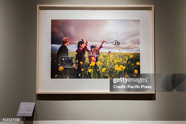 Photograph taken by Alex Webb displayed at Venaria Royal Palace in a photo exhibition called, "A Eyes Open. When the story stopped in a photo". The...