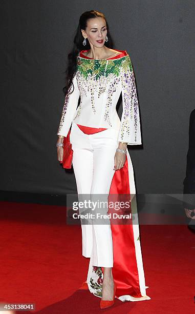 Wren Scott attends the British Fashion Awards 2013 at London Coliseum on December 2, 2013 in London, England.