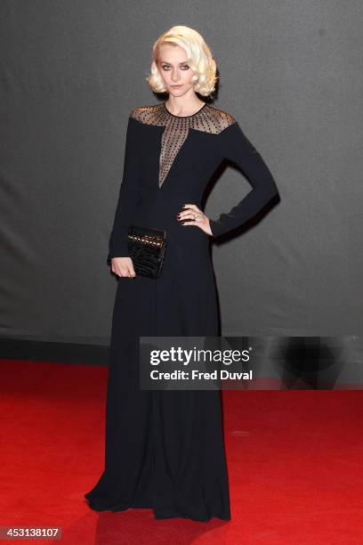 Portia Freeman attends the British Fashion Awards 2013 at London Coliseum on December 2, 2013 in London, England.