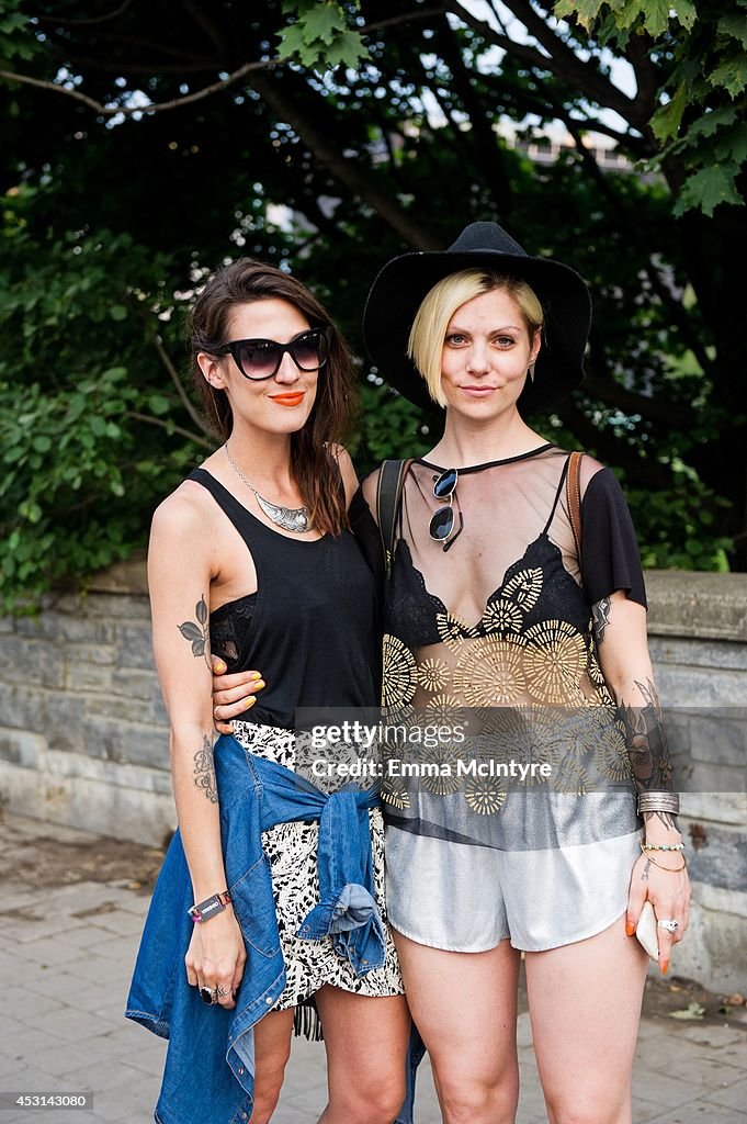 Street Style At The 2014 Osheaga Music And Arts Festival