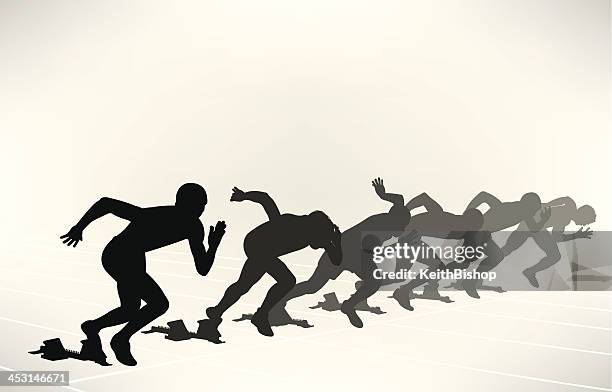 232 On Your Mark Silhouette Stock Photos, High-Res Pictures, and Images ...