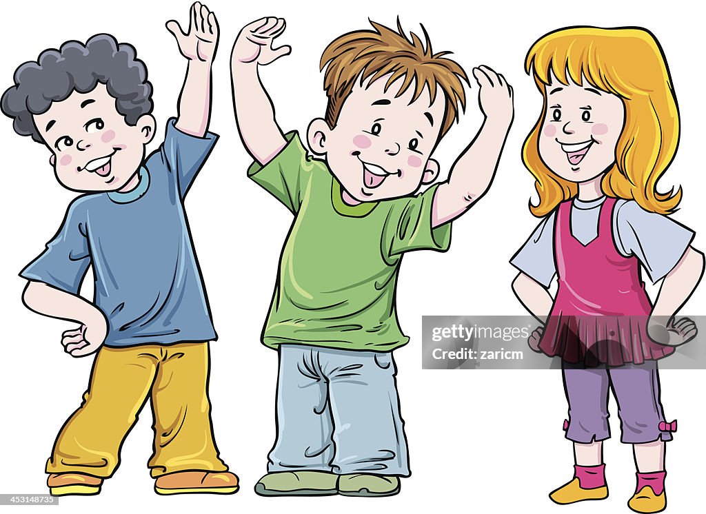 Children dance