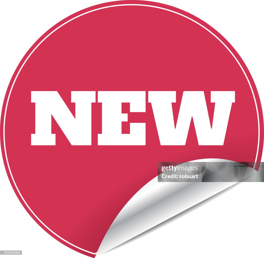 Right Red Sticker Red Sticker High-Res Vector Graphic - Getty Images