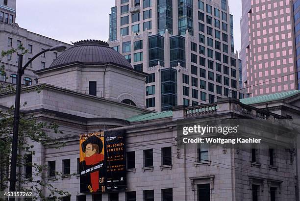 Canada, British Columbia, Vancouver, Downtown, Robson Street, Art Gallery.