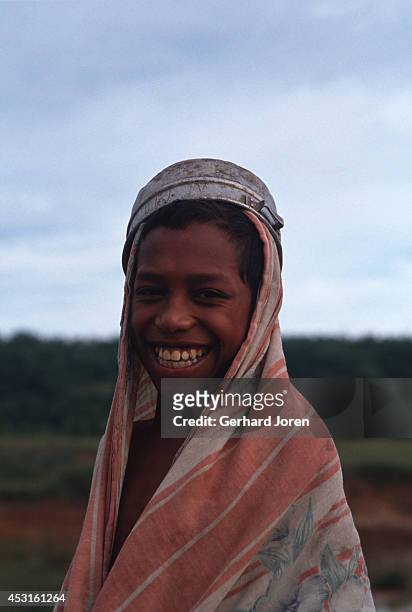 Boy near Los Palos, 220 km east of the capital Dili.