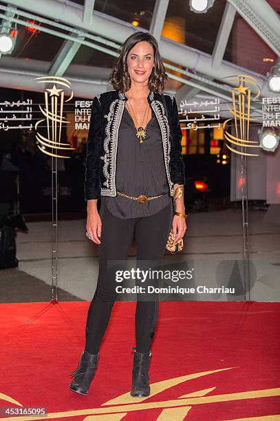 Julie Fournier attends the 'The Zero Theorem' premiere At 13th Marrakech International Film Festival on December 2, 2013 in Marrakech, Morocco.