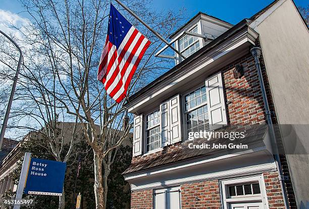 Betsy Ross House, maker of the first American Flag.