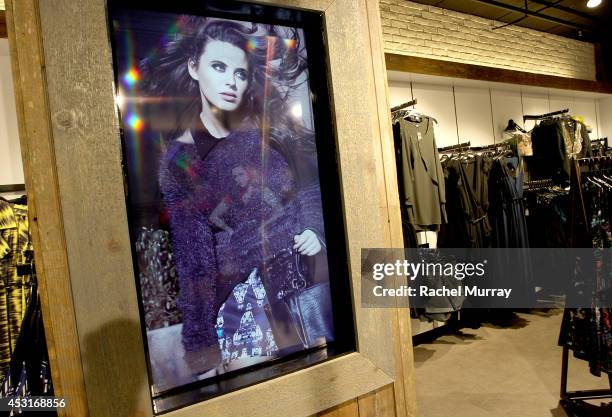 General view of atmosphere during the City Chic Exclusive Preview: First U.S Store Culver City at Westfield Culver City Shopping Mall on July 31,...