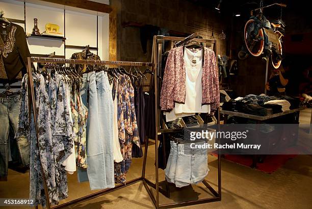 General view of atmosphere during the City Chic Exclusive Preview: First U.S Store Culver City at Westfield Culver City Shopping Mall on July 31,...