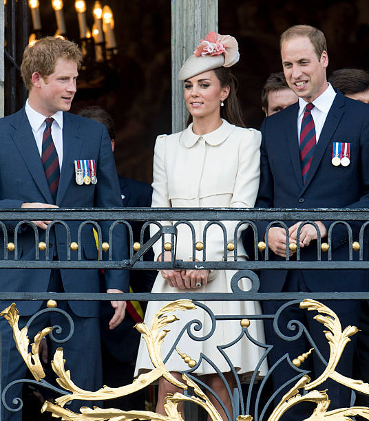 BEL: Duke & Duchess Of Cambridge And Prince Harry Attend Grand Place