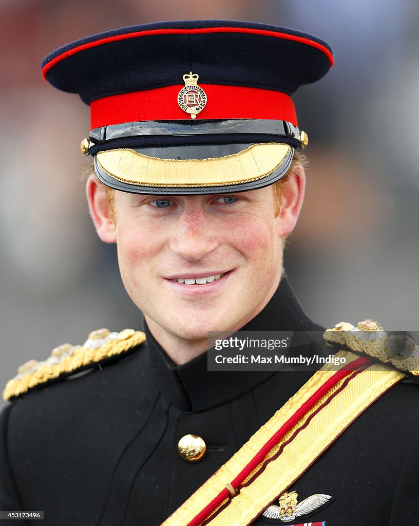 Prince Harry Attends The Unveiling Of The Folkestone Memorial Arch