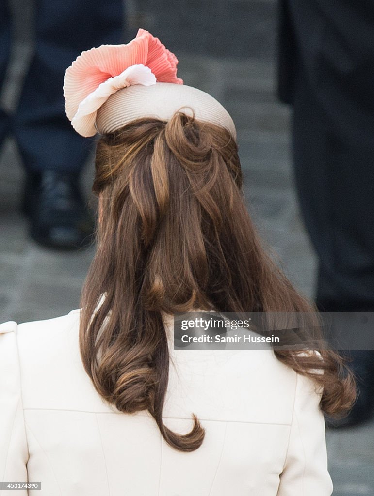 Duke & Duchess Of Cambridge And Prince Harry Attend Grand Place