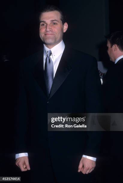 Actor Marc Kudisch attends the "Thoroughly Modern Millie" Broadway Musical Opening Night on April 18, 2002 at the Marquis Theatre in New York City.