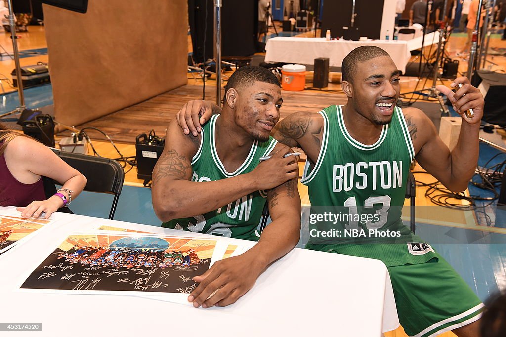 2014 NBA Rookie Photo Shoot