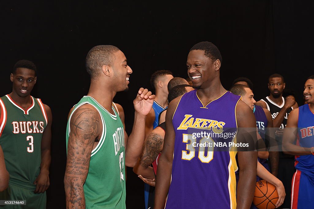 2014 NBA Rookie Photo Shoot