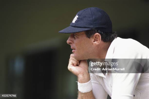 England and Yorkshire batsman Geoff Boycott looks on during at tour to the West Indies in 1981.