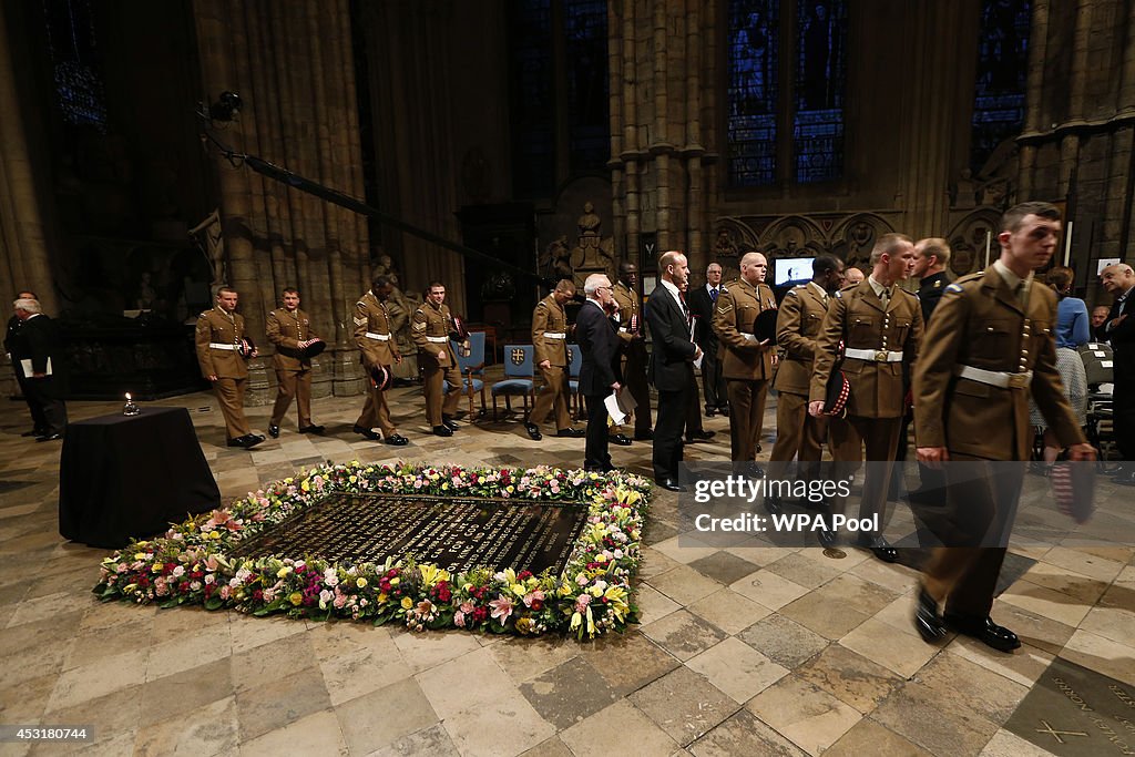 The Duchess Of Cornwall Attends The Vigil Of Prayer Service
