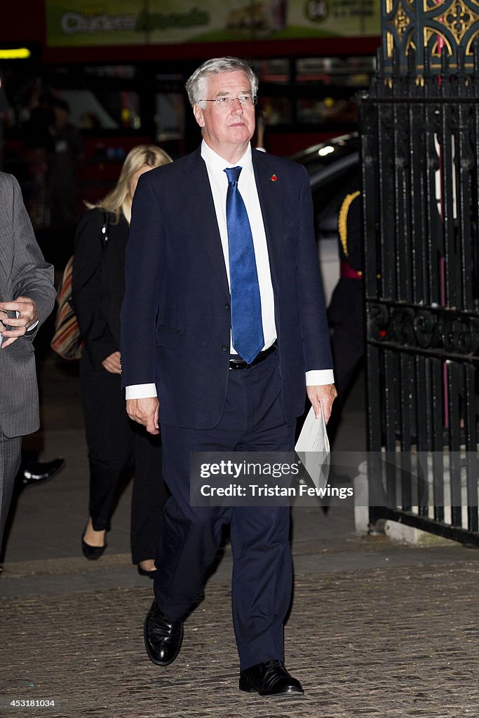 The Duchess Of Cornwall Attends The Vigil Of Prayer Service