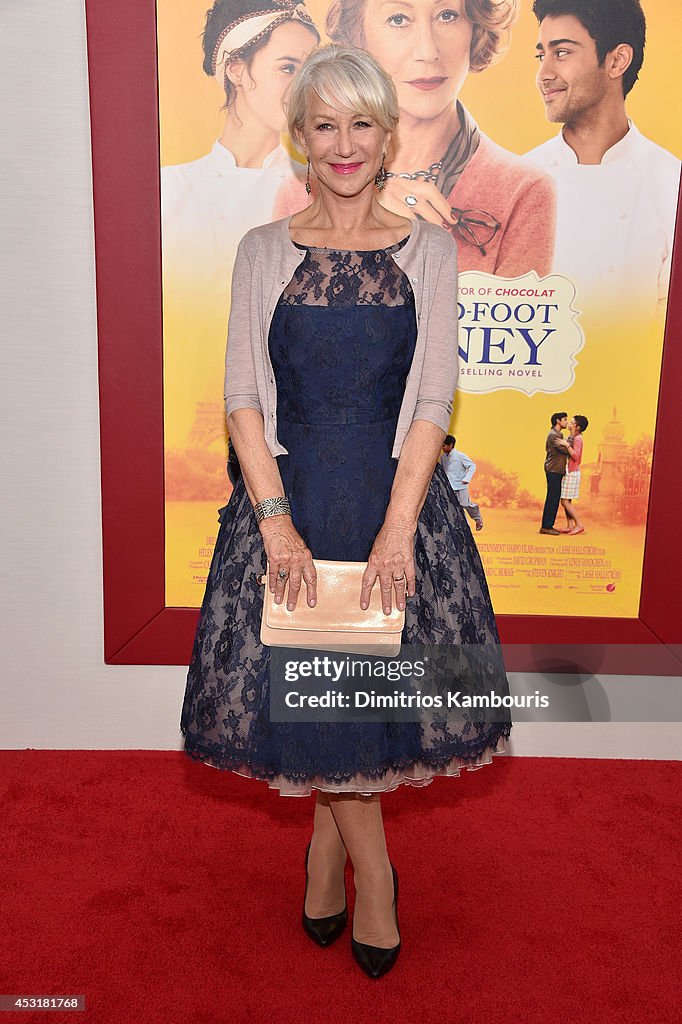 "The Hundred-Foot Journey" New York Premiere