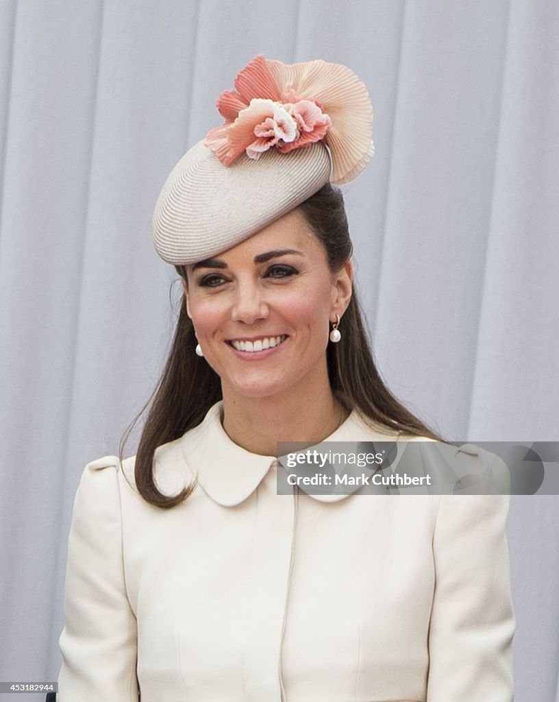 The Duke & Duchess Of Cambridge Attend A Service Of Remembrance