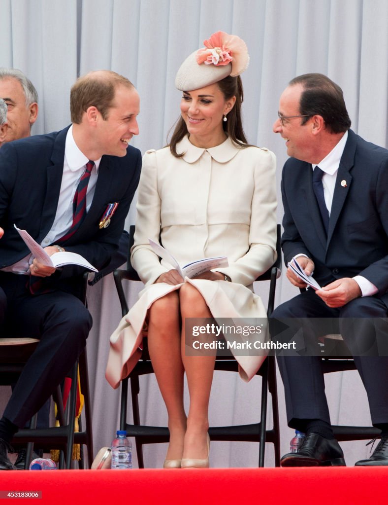 The Duke & Duchess Of Cambridge Attend A Service Of Remembrance