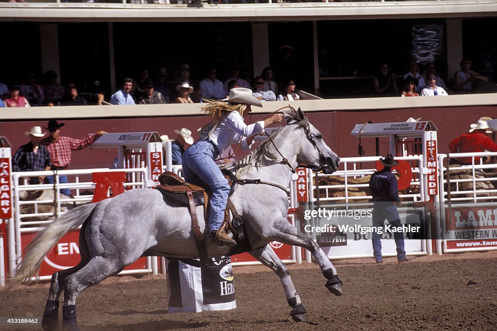 Canada, Alberta, Calgary, Calgary Stampede, Stampede Scene,...